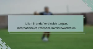 Julian Brandt: Vereinsleistungen, internationales Potenzial, Karrierewachstum